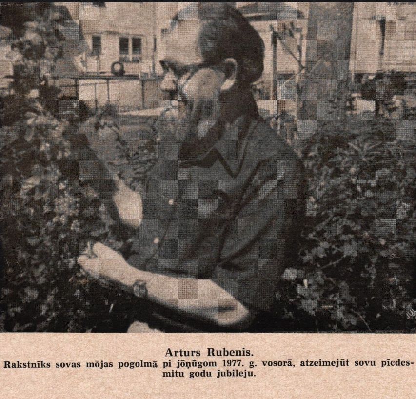 Rubenis Arturs Tālivaldis (dz.1927), dramaturgs, sabiedriskais darbinieks, (ASV)